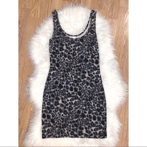 Cheetah print dress